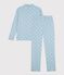 Pijama abotonado de algodón estampado para mujer MIMI/ ECUME