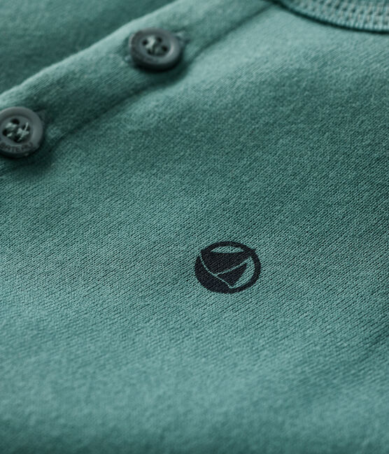 Camiseta de manga corta para niño/niña verde BRUT
