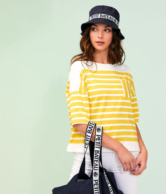 Sombrero bob de sarga azul SMOKING