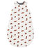 Saco reversible de punto para bebé niño blanco MARSHMALLOW/blanco MULTICO