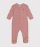 Pijama de algodón a rayas para bebé FAMEUX/ MARSHMALLOW