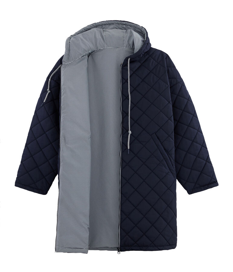 Cortavientos c&aacute;lido largo unisex azul SMOKING