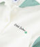 Polo manga corta infantil para niña blanco MARSHMALLOW