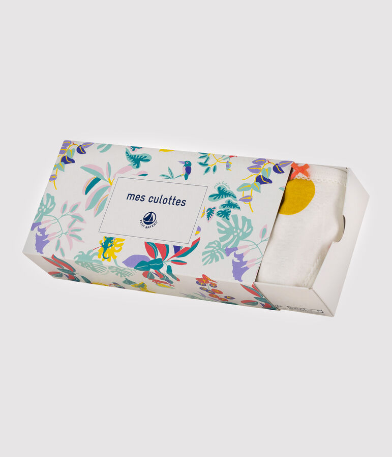 Juego de 5 braguitas con estampado de jungla para ni&ntilde;a variante 1