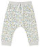 Pantalón de muletón ligero para bebé niño blanco MARSHMALLOW/blanco MULTICO