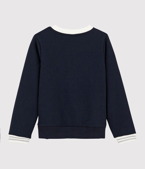 Sudadera de niña azul SMOKING