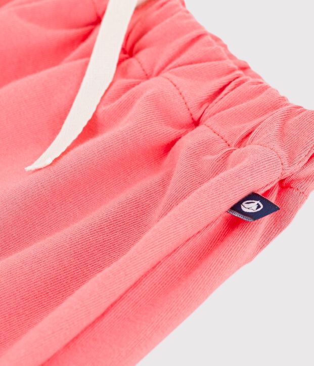 Shorts infantiles de algod&oacute;n liso FLAMAND