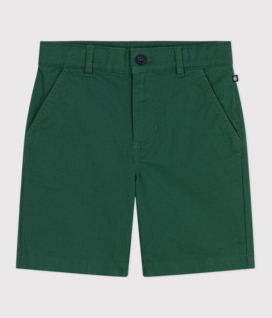 Bermudas infantiles cortas y lisas de sarga de algodón WILLOW