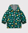Chaqueta acolchada para bebé. verde PINEDE/blanco MULTICO