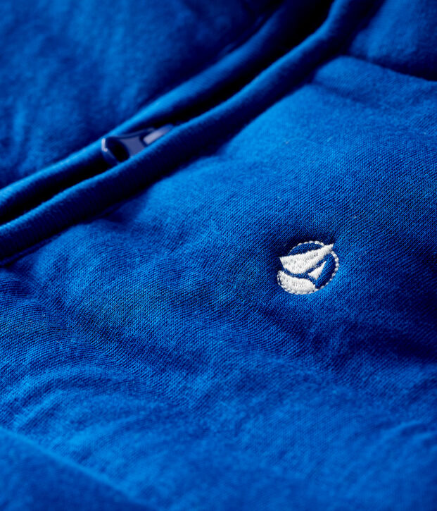 Chaleco acolchado para beb&eacute; azul
