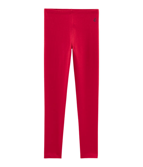 Leggings de niña rojo TERKUIT