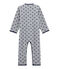 Buzo de polar para niño pequeño gris SUBWAY/azul LOGO