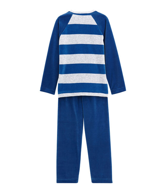 Pijama para niño azul LIMOGES/gris POUSSIERE