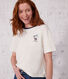 Camiseta LE BOXY de algodón para mujer