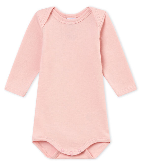 Body de manga larga para bebé niño rosa JOLI