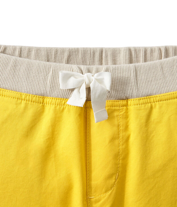 Short para ni&ntilde;o amarillo Ble