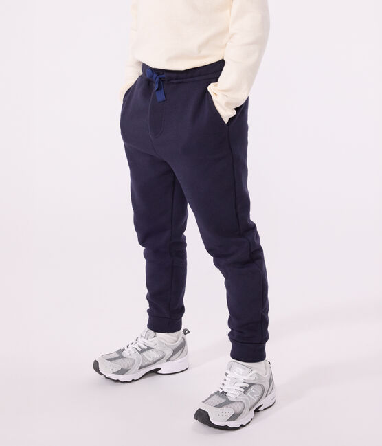 Pantalón de chándal para niño azul SMOKING
