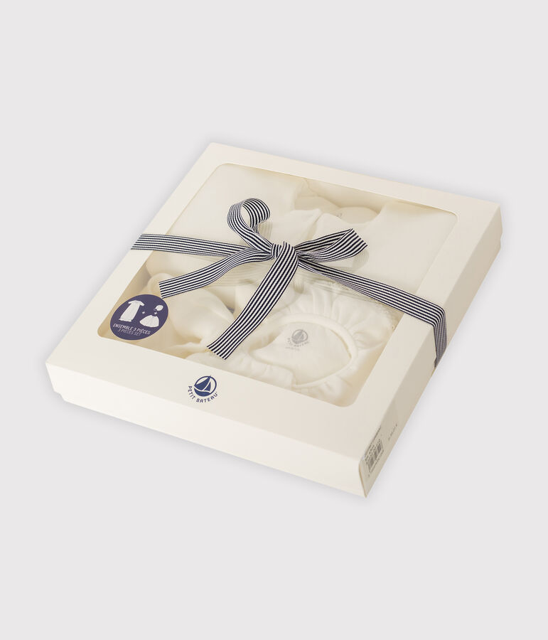 Caja de 3 piezas para beb&eacute; de t&uacute;bico multicolor