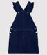 Vestido peto vaquero de niña