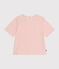 Camiseta Boxy de túbico para mujer rosa AVALANCHE/ ROSELINE