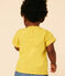 Camiseta de manga corta de jersey ligero para bebé amarillo NECTAR