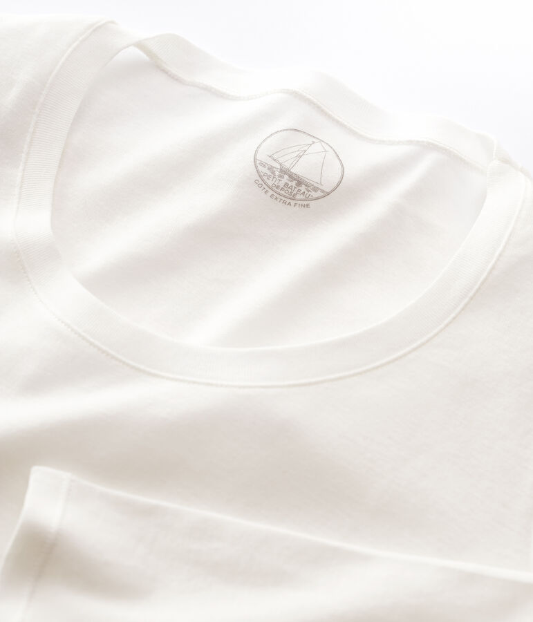 Camiseta de canal&eacute; ligero de mujer blanco