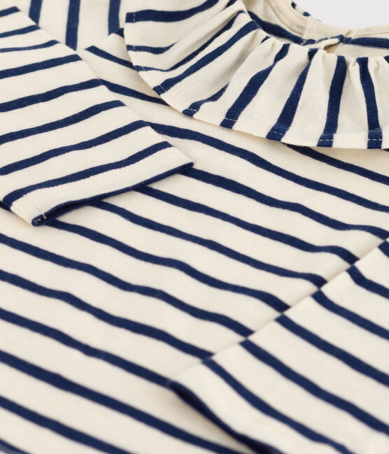 Blusa de punto ligero de manga larga para bebé blanco AVALANCHE/ MEDIEVAL