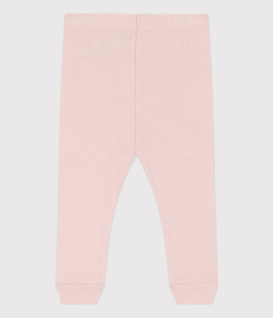 Leggings de algodón para bebé rosa SALINE