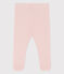 Leggings de algodón para bebé rosa SALINE