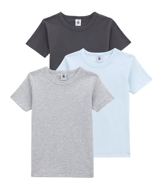 Pack de 3 camisetas de manga corta para niño variante 1