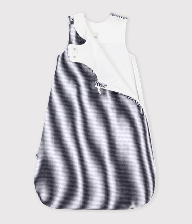 Saco para beb&eacute; de algod&oacute;n con estampado de rayas TOG 2 azul/blanco