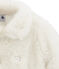 Abrigo para niña blanco MARSHMALLOW
