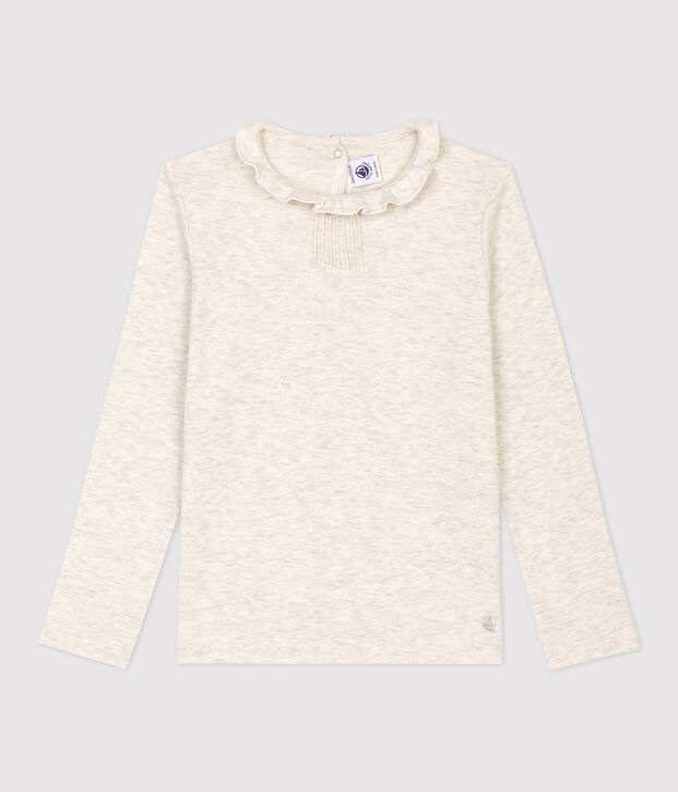Camiseta de manga larga de algod&oacute;n de ni&ntilde;a MONTELIMAR CHINE
