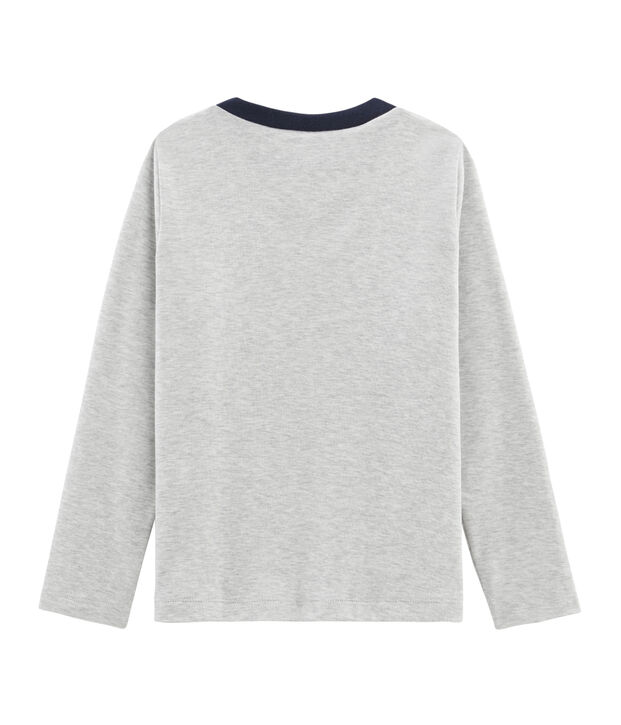 Camiseta de manga larga serigrafiada para ni&ntilde;o BELUGA CHINE
