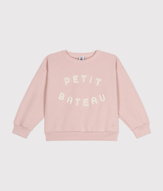 Sudadera de felpa para niña rosa SALINE