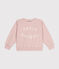Sudadera de felpa para niña rosa SALINE