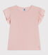 Camiseta de algodón para niña