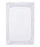 Sábana ajustable de 120x60 para bebé niña blanco ECUME/blanco MULTICO