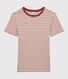 Camiseta L'ICONIQUE con cuello redondo de algodón orgánico de mujer