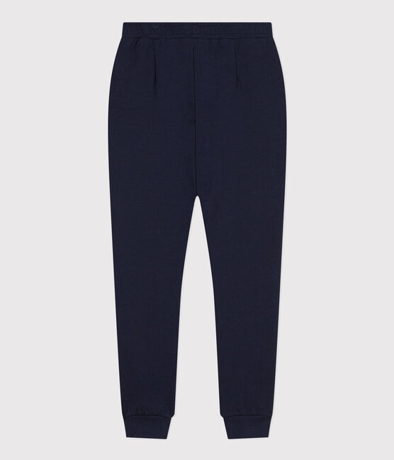 Pantalón de algodón grueso para mujer azul SMOKING