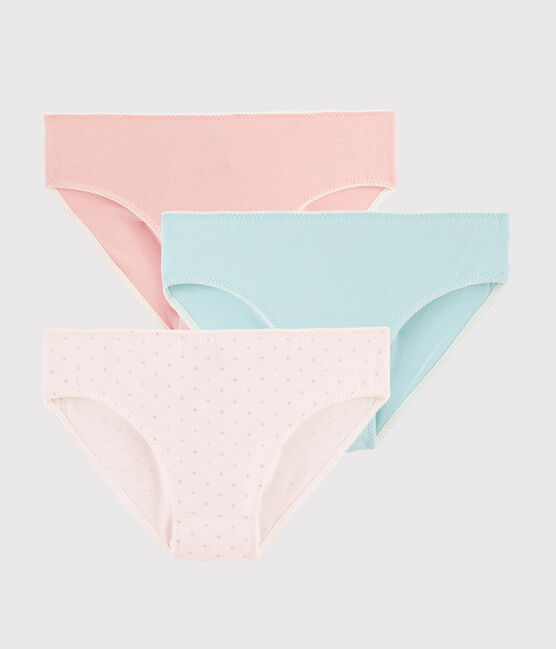 Juego de 3 braguitas con brillo para niña variante 1