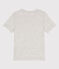 Camiseta L'ICONIQUE abrigada para mujer gris BELUGA CHINE