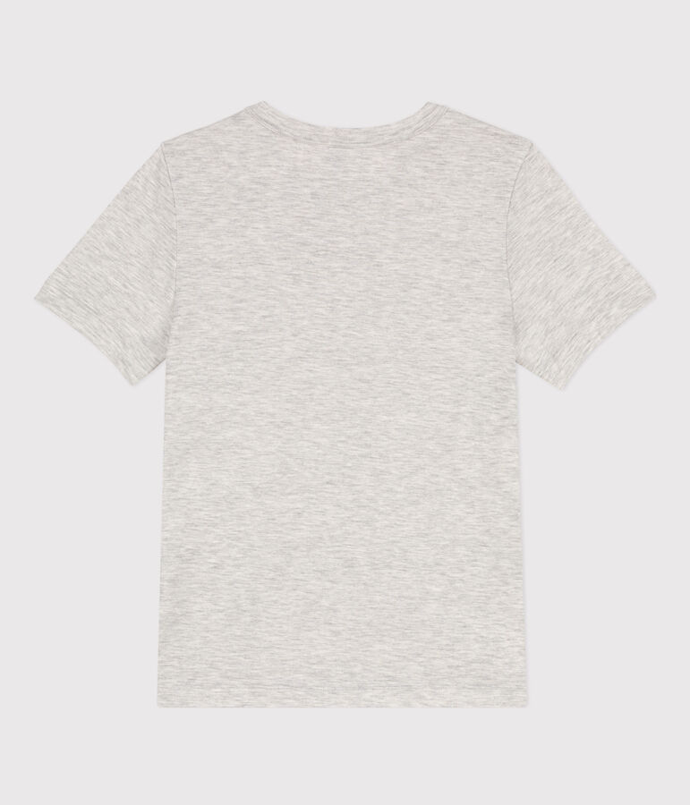 Camiseta L'ICONIQUE abrigada para mujer gris