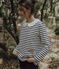 Marinera de mujer Petit Bateau x Deyrolle blanco MARSHMALLOW/azul SMOKING