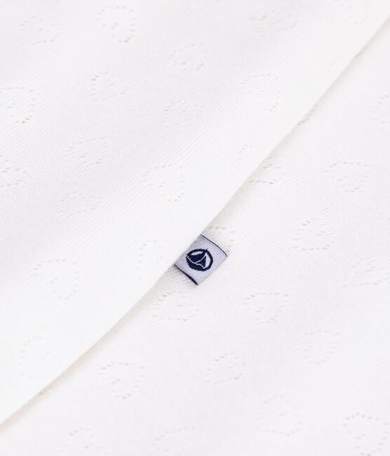 Saco para bebé de algodón calado con corazón TOG 0,5 blanco MARSHMALLOW