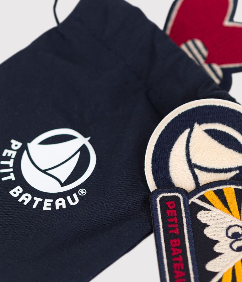 Lote de 3 bonitos parches termoadhesivos multicolor