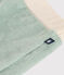 Pantalón corto de rizo de bebé verde HERBIER