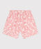 Shorts infantiles de algodón con estampado rosa FLEUR/ SPI