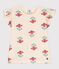 Camiseta estampada de algodón para niña blanco AVALANCHE+ENNEIGE/ MULTICO