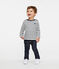 Jersey marinero emblemático para bebé unisex beige COQUILLE/azul SMOKING